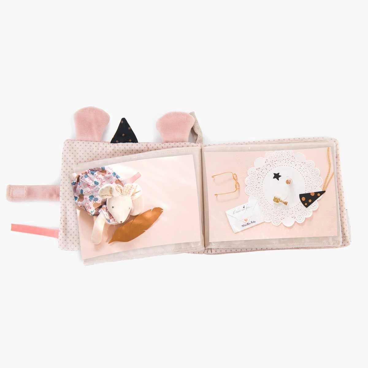 Moulin Roty Album Photo Textile à Broder 5 Moulin Roty Album Photo Textile à Broder – Image 3