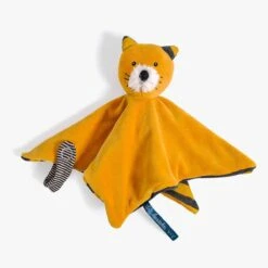Moulin Roty Doudou à Broder Chat Moutarde Lulu -Moulin Roty 666016 2 gris