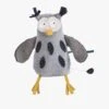 Moulin Roty Peluche Musicale Monsieur Hibou -Moulin Roty 666041 1 gris