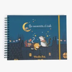 Moulin Roty Album Souvenirs D'école Français Anglais 22 Moulin Roty Album Souvenirs D'école Français Anglais -Moulin Roty 666312 1 gris