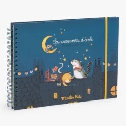 Moulin Roty Album Souvenirs D'école Français Anglais 27 Moulin Roty Album Souvenirs D'école Français Anglais -Moulin Roty 666312 7 gris