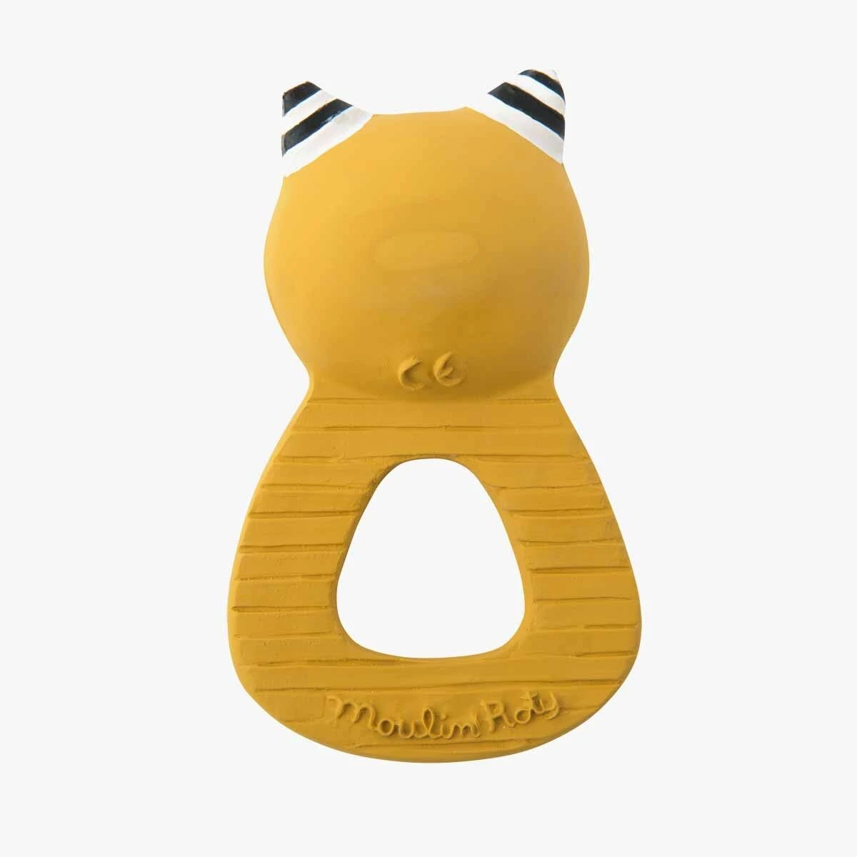 Moulin Roty Anneau De Dentition Chat Moutarde 6 Moulin Roty Anneau De Dentition Chat Moutarde – Image 4