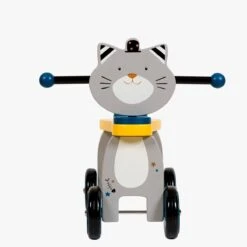 Moulin Roty Porteur Bois Chat 11 Moulin Roty Porteur Bois Chat -Moulin Roty 666741 4 gris 2