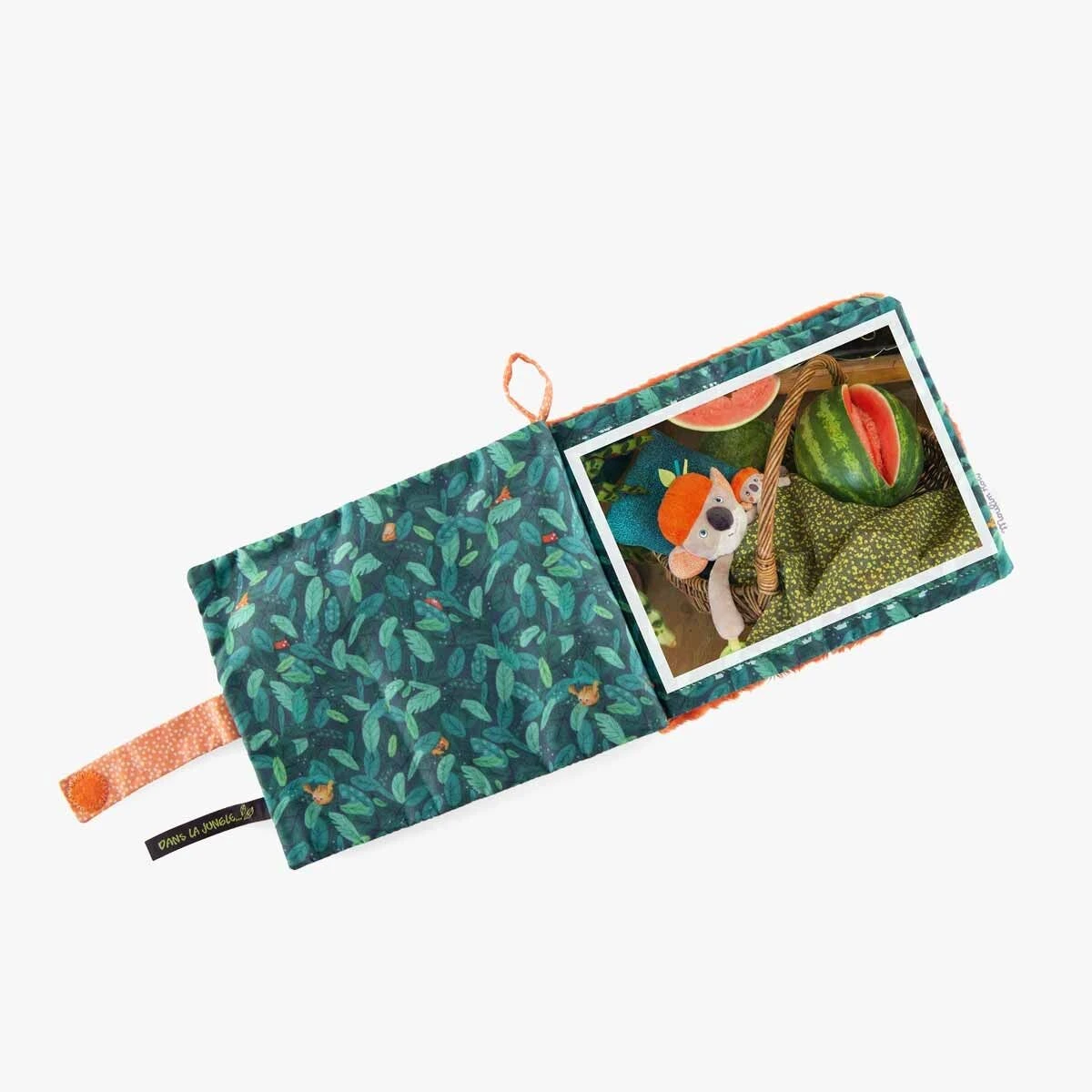 Moulin Roty Album Photo Textile Panthère 4 Moulin Roty Album Photo Textile Panthère – Image 2