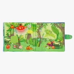 Moulin Roty Grand Livre Tissu D'activités -Moulin Roty 668085 7 gris