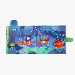 Moulin Roty Grand Livre Tissu D'activités -Moulin Roty 668085 9 gris