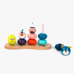 Moulin Roty Animaux à Empiler 10 Moulin Roty Animaux à Empiler -Moulin Roty 668379 4 gris