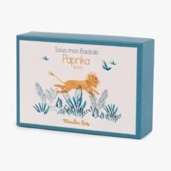 Moulin Roty Chaussons Bébé Lion -Moulin Roty 669010 3 gris