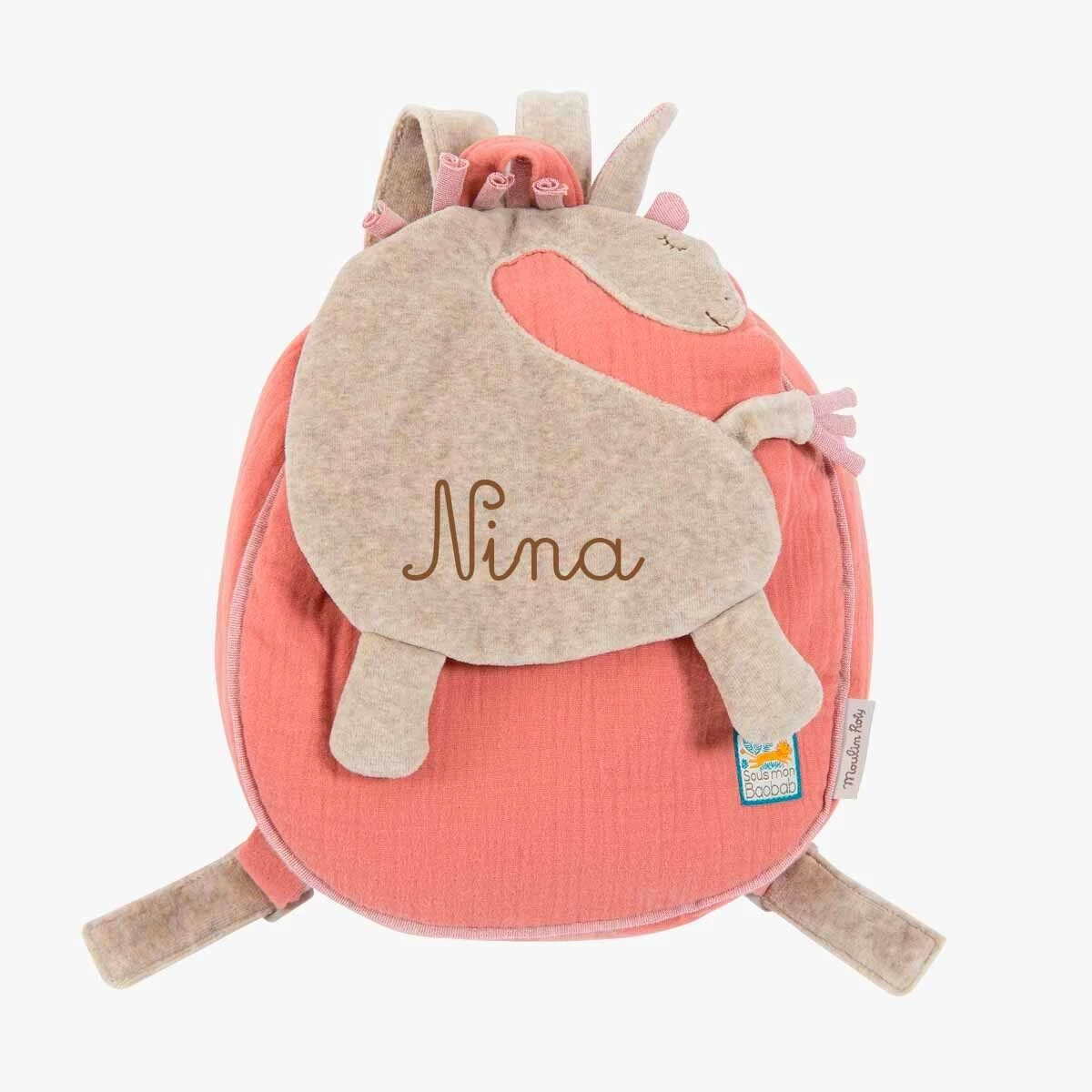 Moulin Roty Sac à Dos à Broder Girafe 3 Moulin Roty Sac à Dos à Broder Girafe