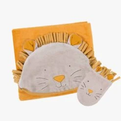 Moulin Roty Sortie De Bain à Broder 10 Moulin Roty Sortie De Bain à Broder -Moulin Roty 669270 2 gris 1