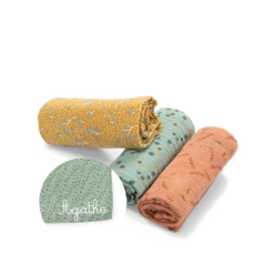 Moulin Roty Set De 3 Langes Imprimés (sauge/argile/ocre) 16 Moulin Roty Set De 3 Langes Imprimés (sauge/argile/ocre) -Moulin Roty 678273 2