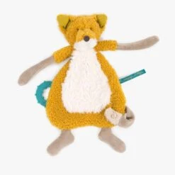 Moulin Roty Doudou Attache-tétine Renard -Moulin Roty 714017 2 gris