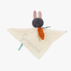 Moulin Roty Doudou à Broder Lapin Crème -Moulin Roty 715018 0 gris