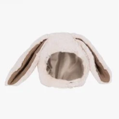 Moulin Roty Bonnet Lapin Blanc 6/18 Mois