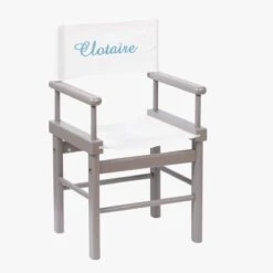 Moulin Roty Fauteuil Metteur En Scène Personnalisable Taupe -Moulin Roty 735095 1