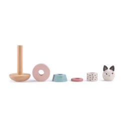 Moulin Roty Culbuto Chat Empilable En Bois -Moulin Roty Chat empilable en bois Apres la pluie Moulin Roty 3