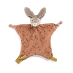 Moulin Roty Doudou Lapin Argile -Moulin Roty Doudou Lapin argile Trois petits lapins Moulin Roty 1 1