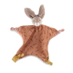 Moulin Roty Doudou Lapin Argile -Moulin Roty Doudou Lapin argile Trois petits lapins Moulin Roty 3 1