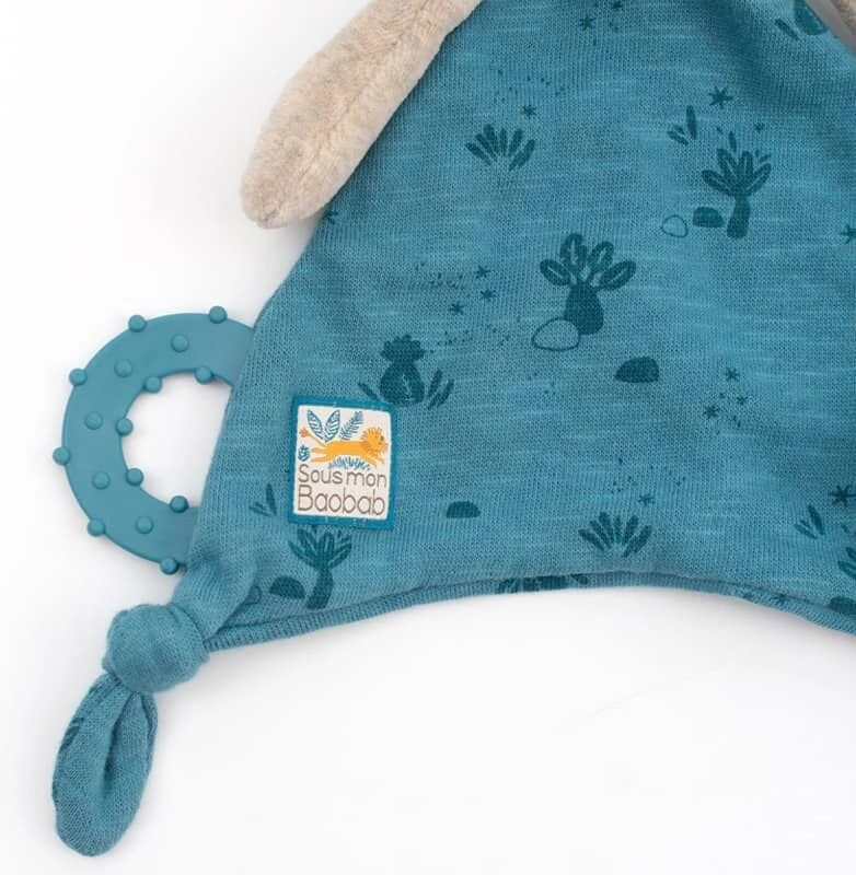 Moulin Roty Doudou Attache-tétine à Broder Eléphant – Image 4