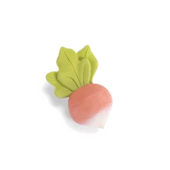 Moulin Roty Hochet De Dentition En Caoutchouc Naturel Radis