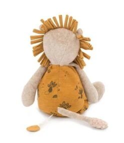 Moulin Roty Peluche Musicale Lion -Moulin Roty Peluche musicale Lion Sous mon baobab Moulin Roty 2 1