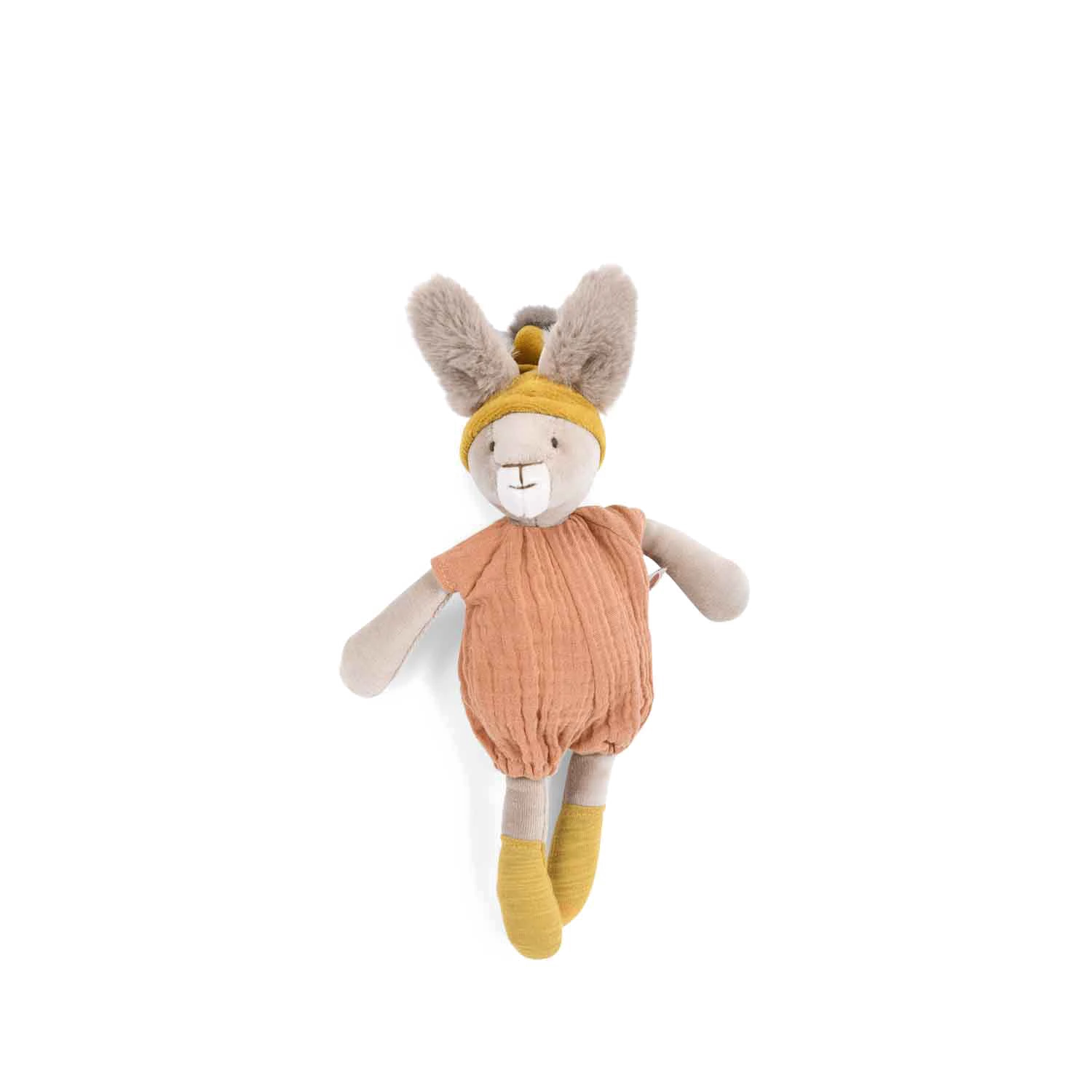 Moulin Roty Petite Peluche Lapin Argile 3 Moulin Roty Petite Peluche Lapin Argile