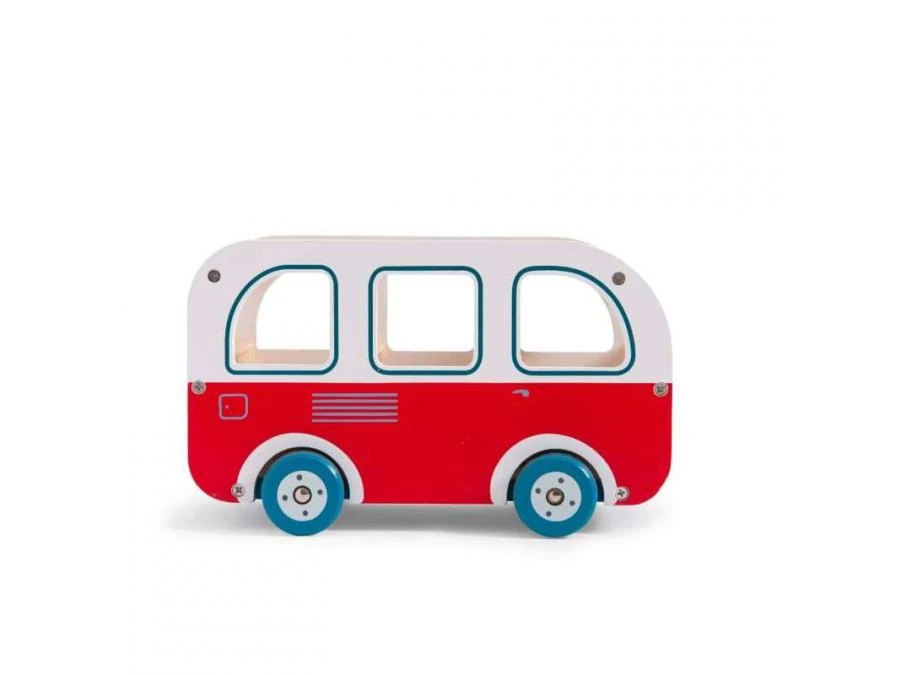 Moulin Roty 632422 - Bus En Bois La Grande Famille 5 Moulin Roty 632422 - Bus En Bois La Grande Famille – Image 3