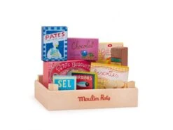 Moulin Roty 632439 - Set De Produits D'épicerie La Grande Famille -Moulin Roty moulin roty 632439 set de produits d epicerie la grande famille 900 9