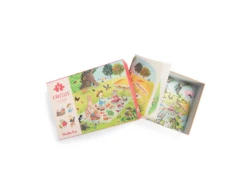 Moulin Roty 632440 - 4 Mini Puzzles Des Saisons (4x12 Pièces) La Grande Famille -Moulin Roty moulin roty 632440 4 mini puzzles des saisons 4x12 pieces la grande famille 1600