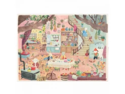 Moulin Roty 632441 - Puzzle A La Maison (100 Pièces) La Grande Famille -Moulin Roty moulin roty 632441 puzzle a la maison 100 pieces la grande famille 900 2