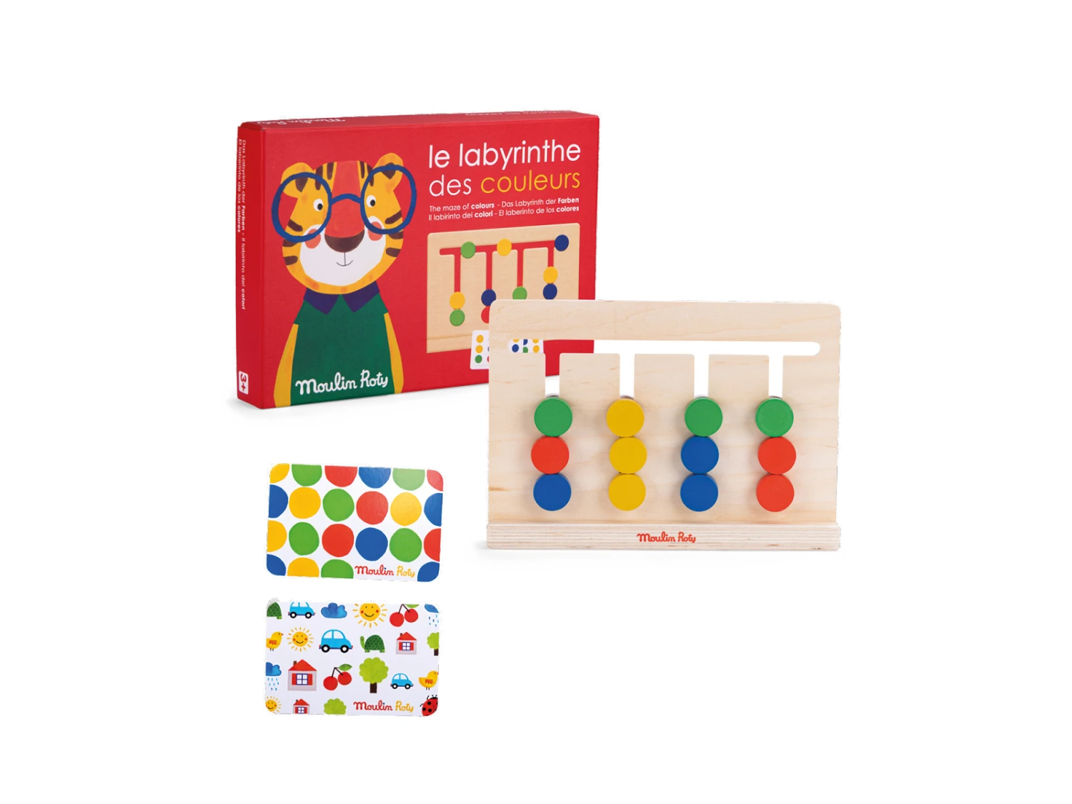 Moulin Roty 661312 - Labyrinthe Des Couleurs Les Popipop 3 Moulin Roty 661312 - Labyrinthe Des Couleurs Les Popipop