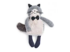 Moulin Roty 666008 - Petit Chat Gris Clair Fernand Les Moustaches