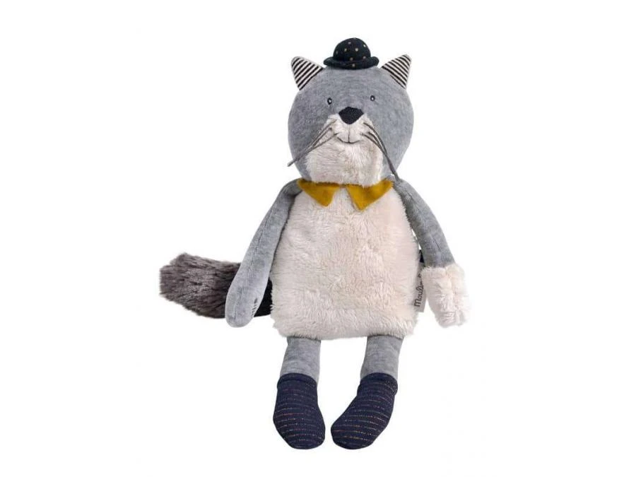 Moulin Roty 666022 - Poupée Chat Gris Clair Fernand Les Moustaches 3 Moulin Roty 666022 - Poupée Chat Gris Clair Fernand Les Moustaches