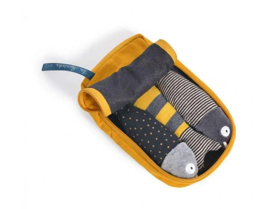 Moulin Roty 666075 - Boite à Sardines D'activités Les Moustaches 4 Moulin Roty 666075 - Boite à Sardines D'activités Les Moustaches – Image 2