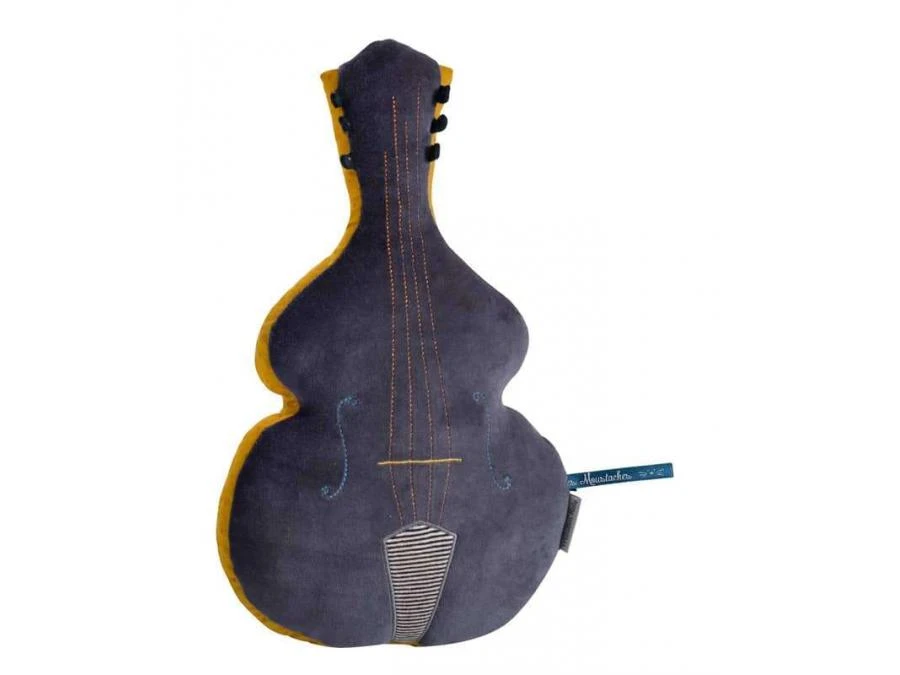 Moulin Roty 666131 - Coussin Contrebasse Les Moustaches 3 Moulin Roty 666131 - Coussin Contrebasse Les Moustaches