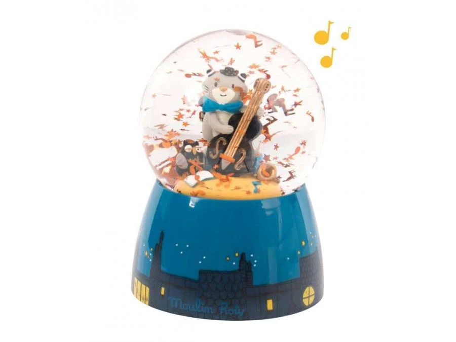 Moulin Roty 666241 - Boule à Neige Musicale Les Moustaches 3 Moulin Roty 666241 - Boule à Neige Musicale Les Moustaches
