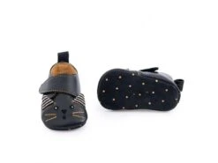 Moulin Roty 666525 - Chaussons Cuir Chat Noir Les Moustaches 12/18 M -Moulin Roty moulin roty 666525 chaussons cuir chat noir les moustaches 12 18 m les moustaches 900 3