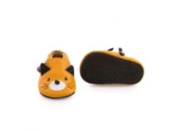 Moulin Roty 666530 - Chaussons Cuir Chat Moutarde Les Moustaches 18/24 M -Moulin Roty moulin roty 666530 chaussons cuir chat moutarde les moustaches 18 24 m chaussons 900 3