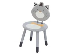 Moulin Roty 666701 - Chaise Grise Fernand Les Moustaches