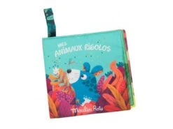 Moulin Roty 668084 - Livre Tissu D'activités Dans La Jungle