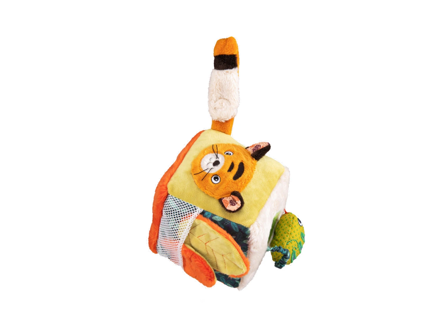 Moulin Roty 668095 - Cube D'activités En Tissu Dans La Jungle 3 Moulin Roty 668095 - Cube D'activités En Tissu Dans La Jungle