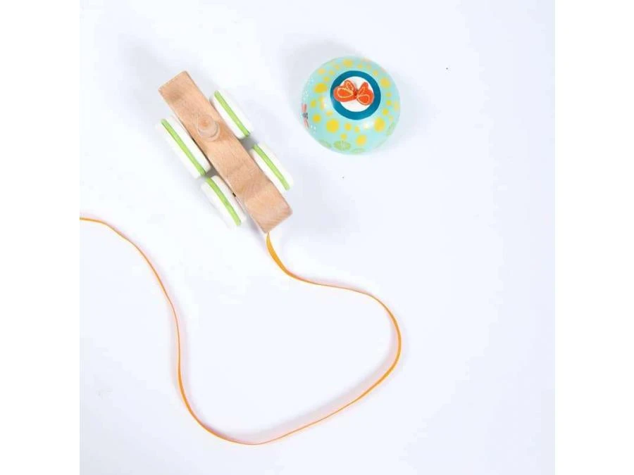 Moulin Roty 668360 - Tortue à Tirer Dans La Jungle 6 Moulin Roty 668360 - Tortue à Tirer Dans La Jungle – Image 4