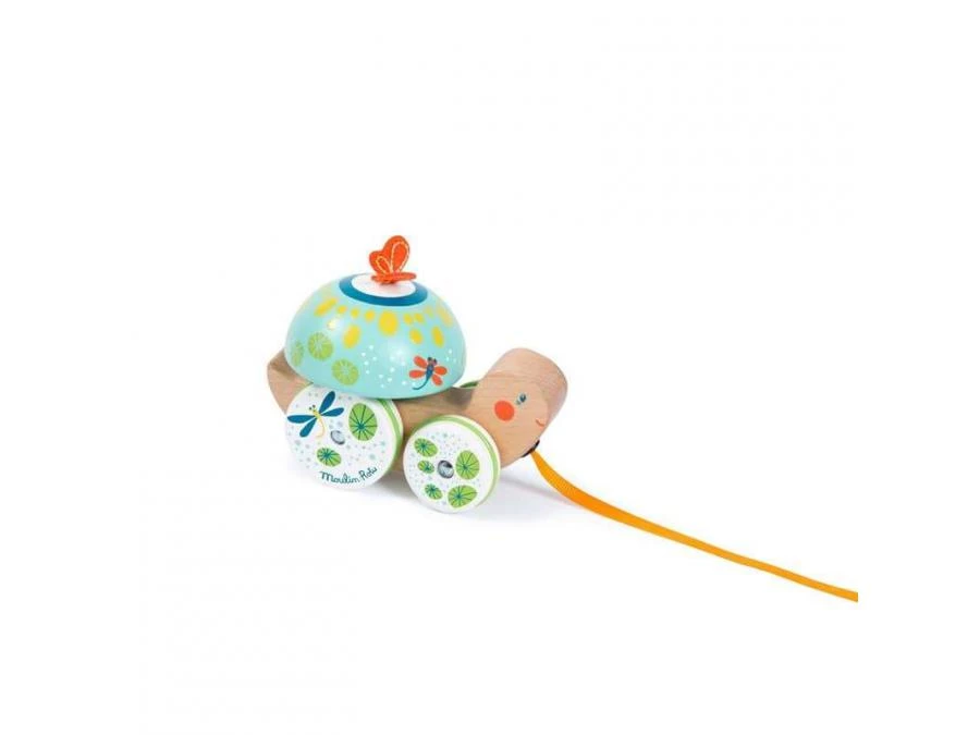 Moulin Roty 668360 - Tortue à Tirer Dans La Jungle 3 Moulin Roty 668360 - Tortue à Tirer Dans La Jungle