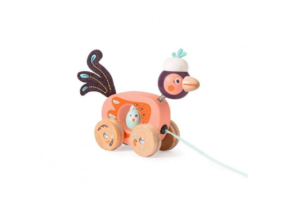 Moulin Roty 668364 - Petit Oiseau à Tirer Dans La Jungle 3 Moulin Roty 668364 - Petit Oiseau à Tirer Dans La Jungle