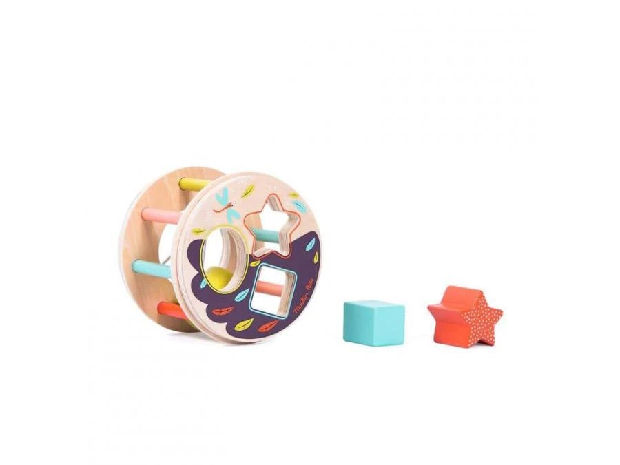 Moulin Roty 668365 - Toucan Boîte à Formes à Tirer Dans La Jungle 11 Moulin Roty 668365 - Toucan Boîte à Formes à Tirer Dans La Jungle – Image 9