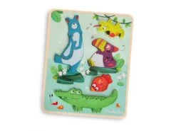Moulin Roty 668391 - Puzzle Sensoriel Dans La Jungle