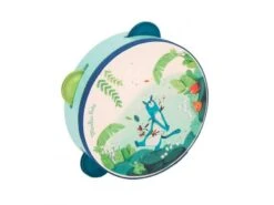 Moulin Roty 668407 - Tambourin Bleu Dans La Jungle (emb/6) -Moulin Roty moulin roty 668407 tambourin bleu dans la jungle emb 6 instruments de musique 900 2
