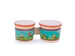 Moulin Roty 668421 - Tambour Bongo Dans La Jungle