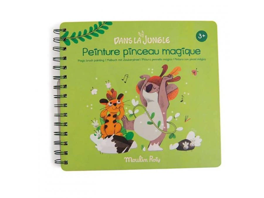 Moulin Roty 668601 - Peinture Pinceau Magique Dans La Jungle 4 Moulin Roty 668601 - Peinture Pinceau Magique Dans La Jungle – Image 2
