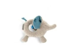 Moulin Roty 669004 - Anneau-hochet éléphant Sous Mon Baobab